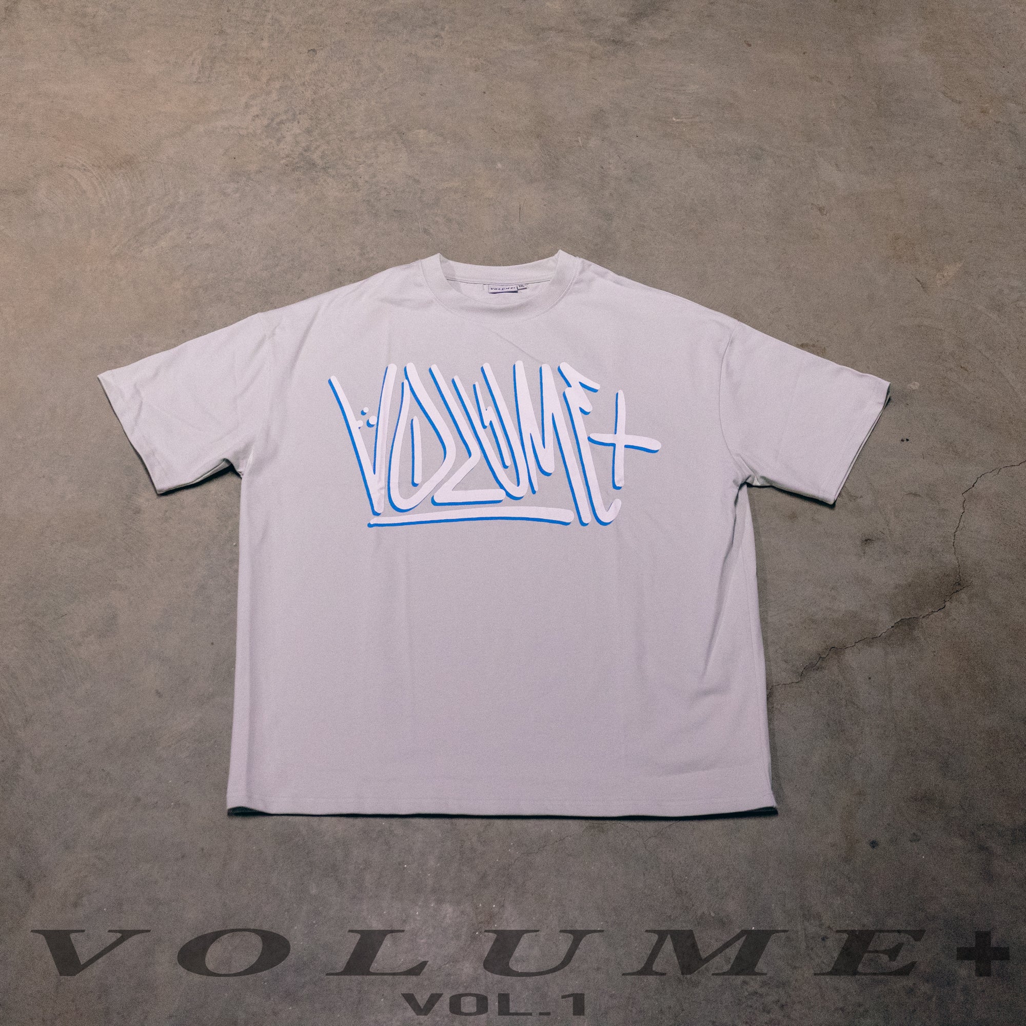 Grey Graffiti Tee