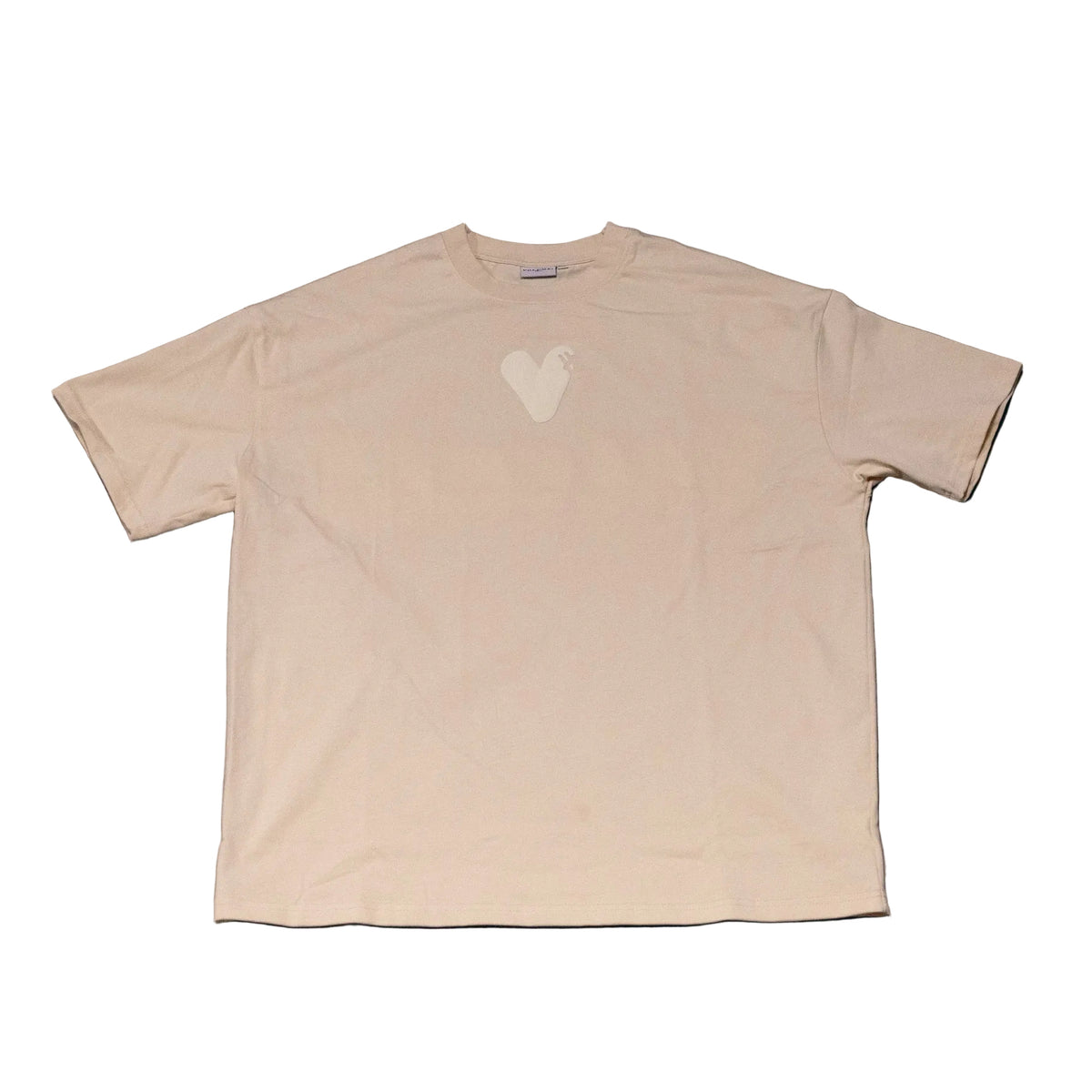 Beige Puff Print