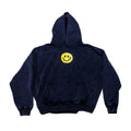 Vintage Black Smiley Hoodie