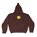 Brown Smiley Hoodie - Volume Health